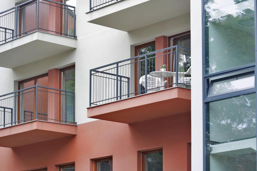 Ekskluzywny Apartament W Centrum Z Balkonem I Parkingiem 克拉科夫 外观 照片