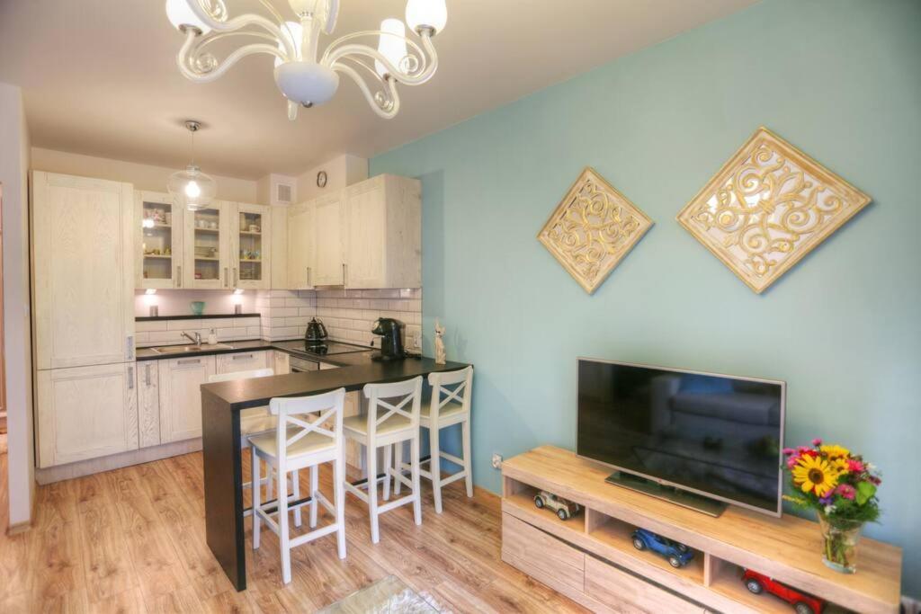 Ekskluzywny Apartament W Centrum Z Balkonem I Parkingiem 克拉科夫 外观 照片