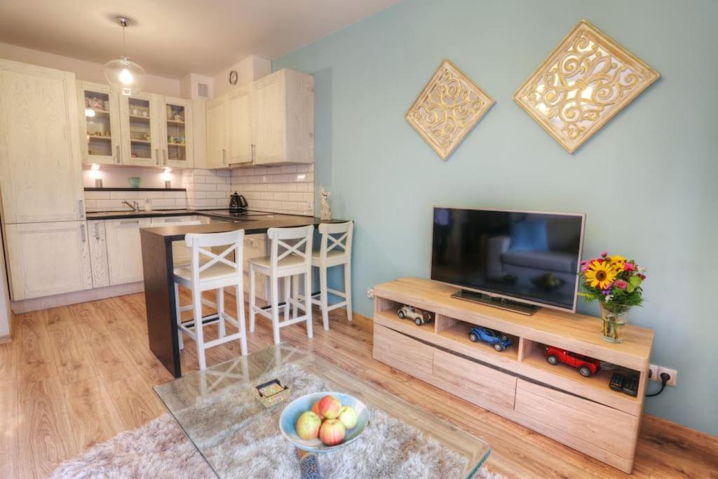 Ekskluzywny Apartament W Centrum Z Balkonem I Parkingiem 克拉科夫 外观 照片